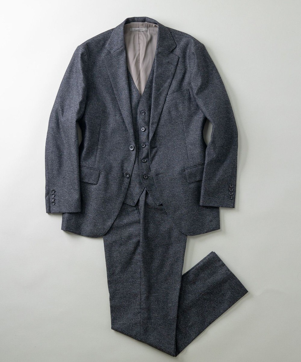 GOTAIRIKU 3ピースセットアップ対応【あたたかい】RENEWOOL ウールベスト 