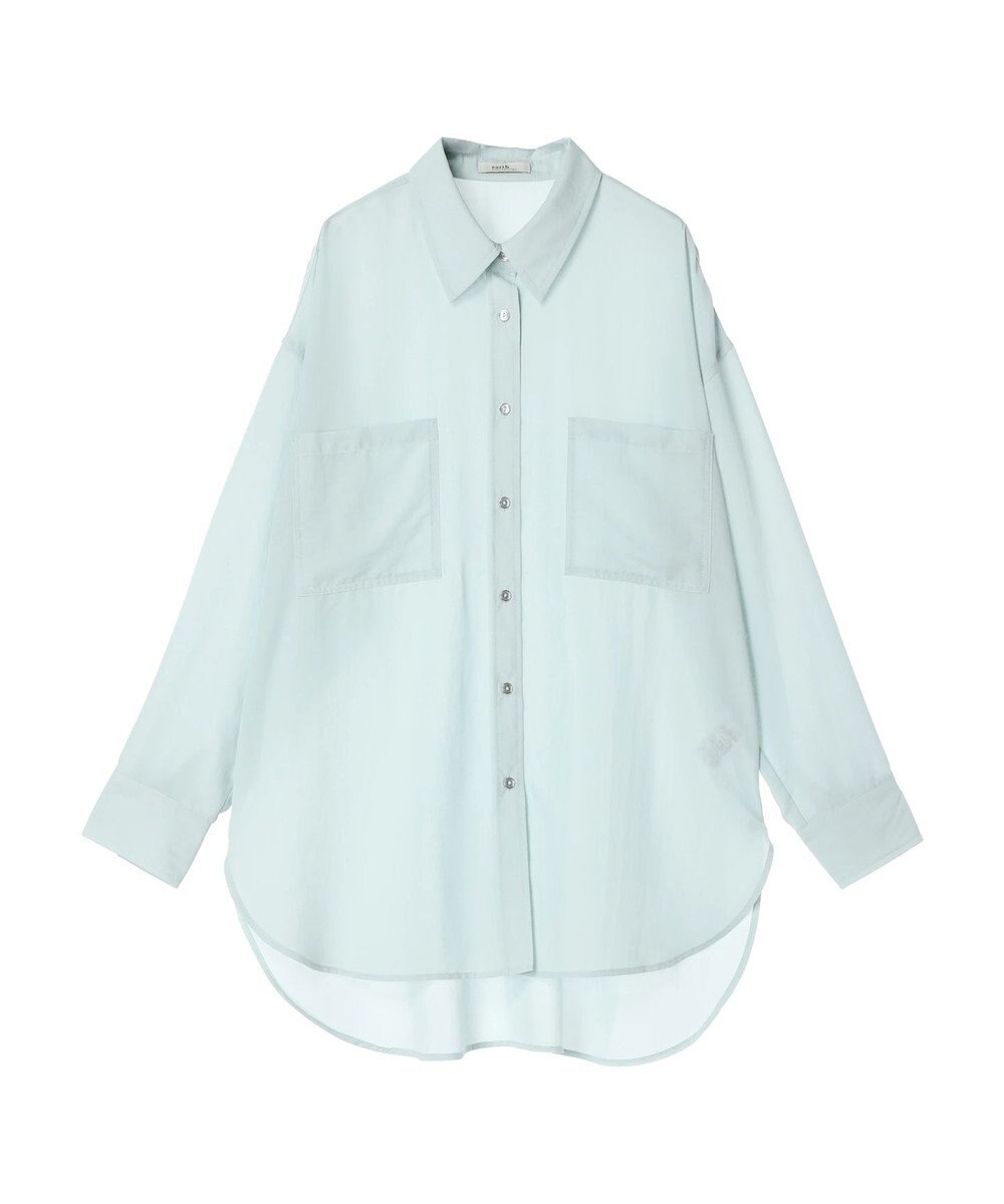 earth music&ecology ウ゛ィンテージボタンフロントポケットシャツ 