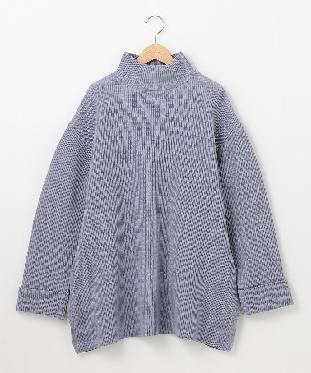 SHARE PARK LADIES エステルニットハイネックプルオーバー 