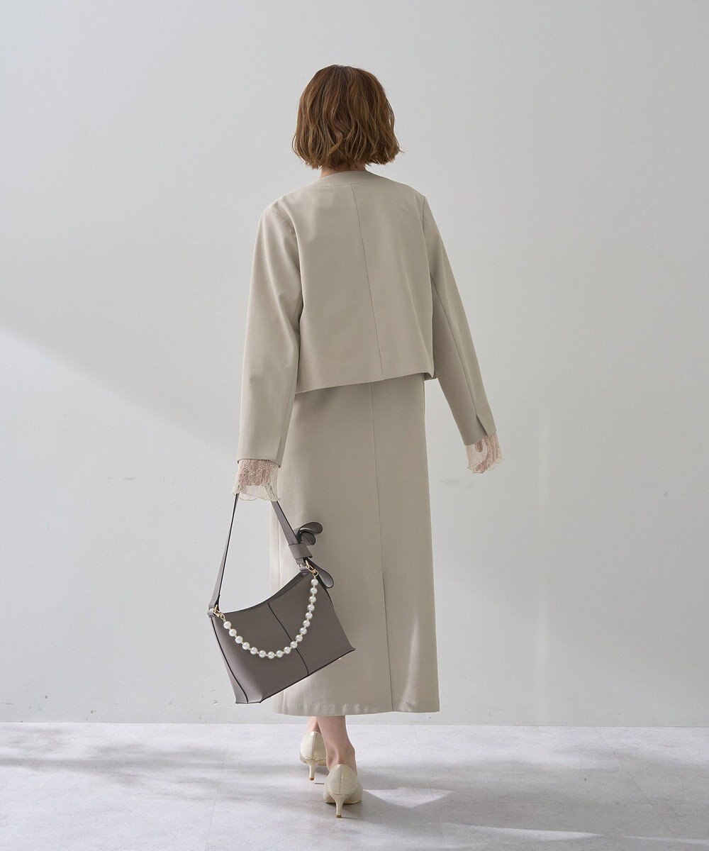 YECCA VECCA 【2点SET】ショートジャケットセットキャミワンピース 