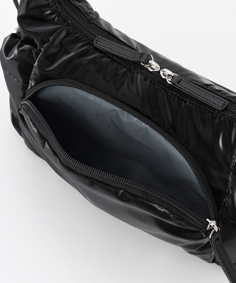 LA BAGAGERIE メタリックドロストポケット　ミニショルダーバッグ 