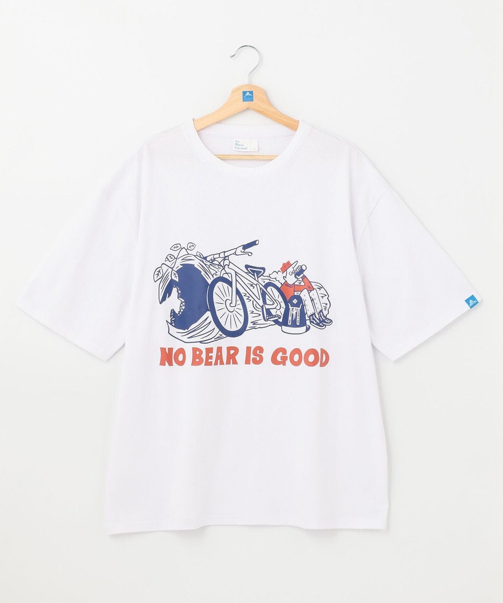SHARE PARK MENS 【UNISEX】UVカット アートコラボTシャツ〈BEAR〉 