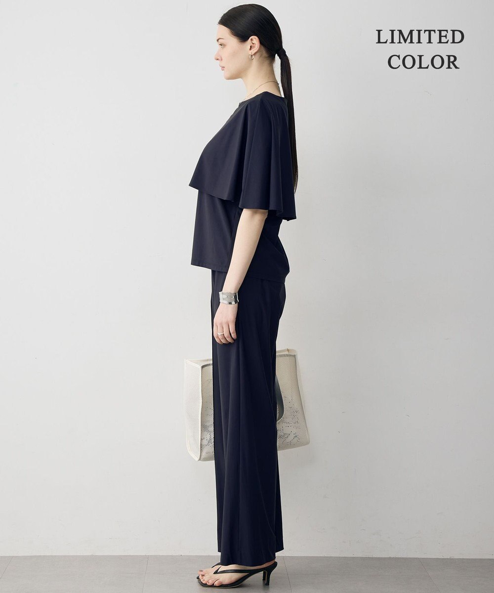 ICB 【先行予約・WEB限定カラーあり】マットスキューバ ケープデザインカットソー 