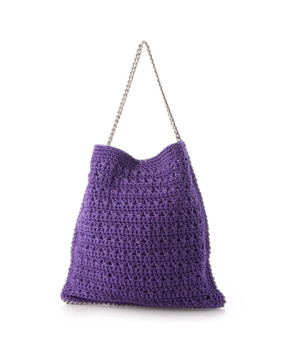 UNBILLION cachecache チェーンかがり横編みワンショルダー 