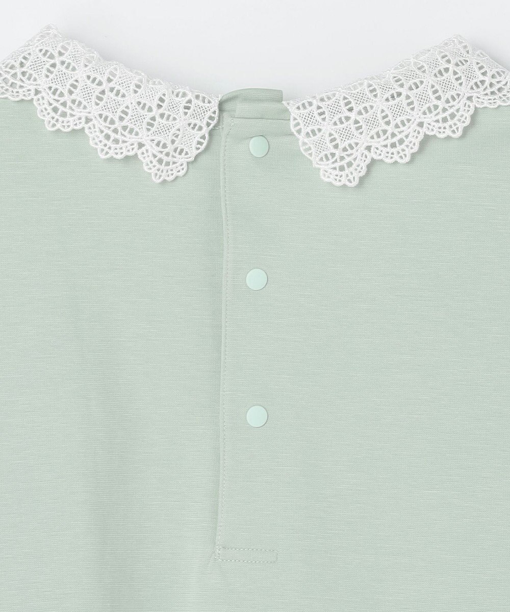 組曲 KIDS 【150-160㎝】レースカラー トレーナー 