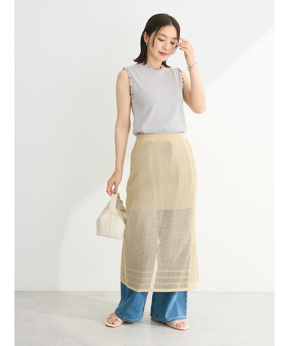 Green Parks ・Ｐｅｔｉｔ　Ｆｌｅｕｒ　メローｓｔリブタンクトップ 