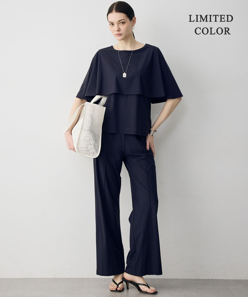 ICB 【先行予約・WEB限定カラーあり】マットスキューバ ケープデザインカットソー 