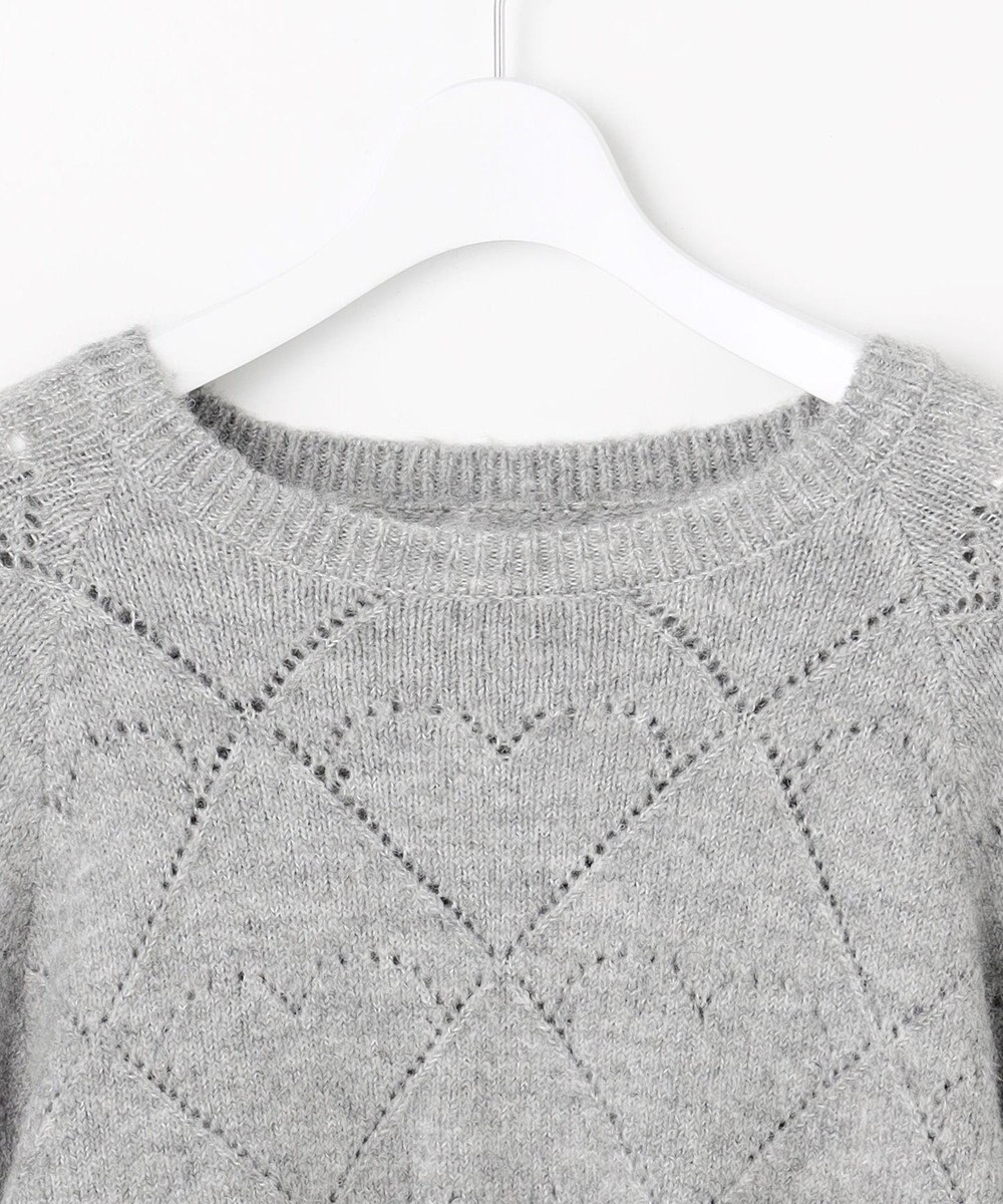 Feroux ハート柄ニット プルオーバー 