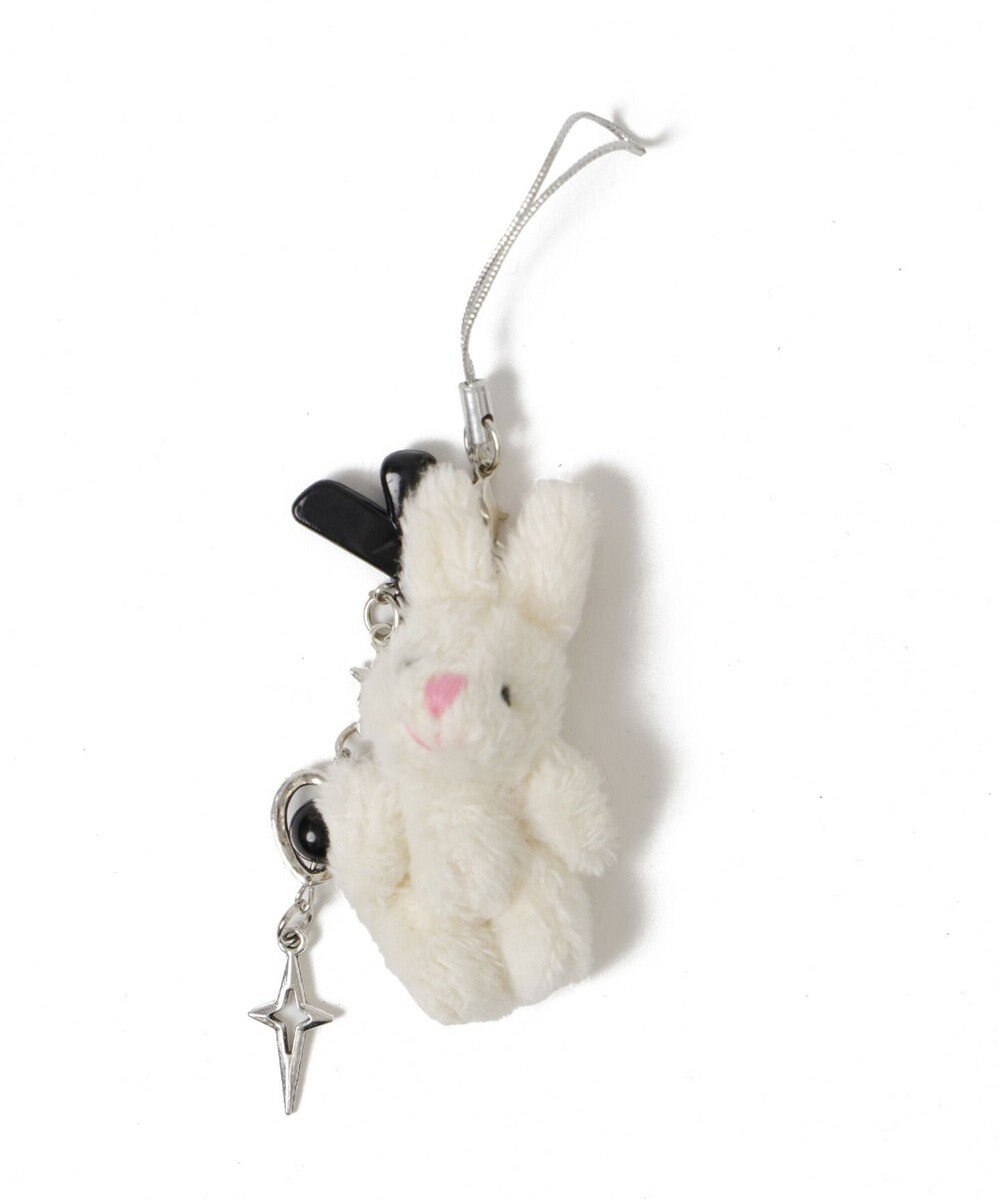 WEGO ミニうさぎビーズストラップキーホルダー 