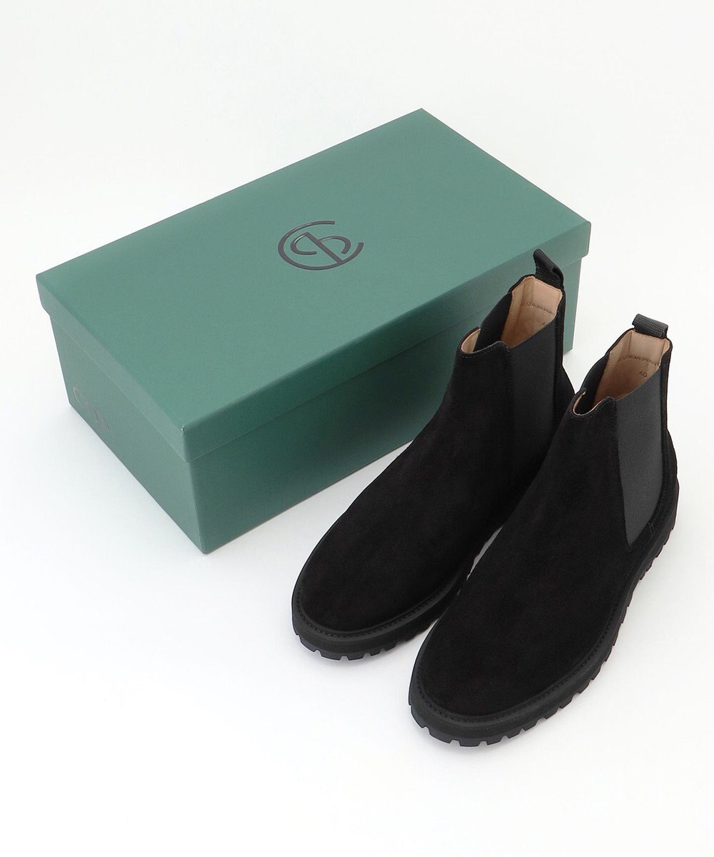 JOSEPH ABBOUD 【26.0~26.5cm/CQP CREST】 サイドゴアブーツ 