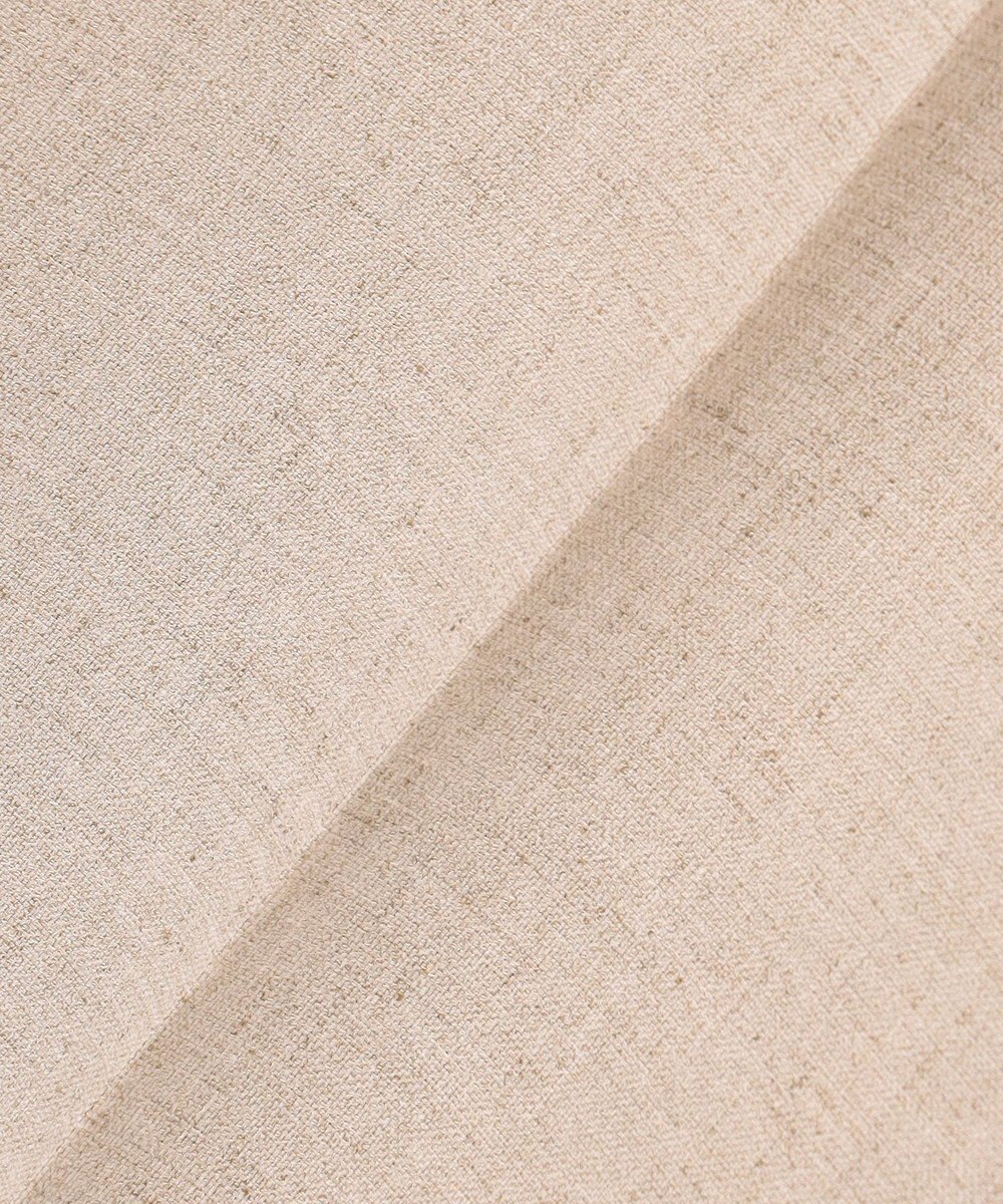 BEIGE， 【洗える】CAROLE / リネンライクフルレングスワイドパンツ 