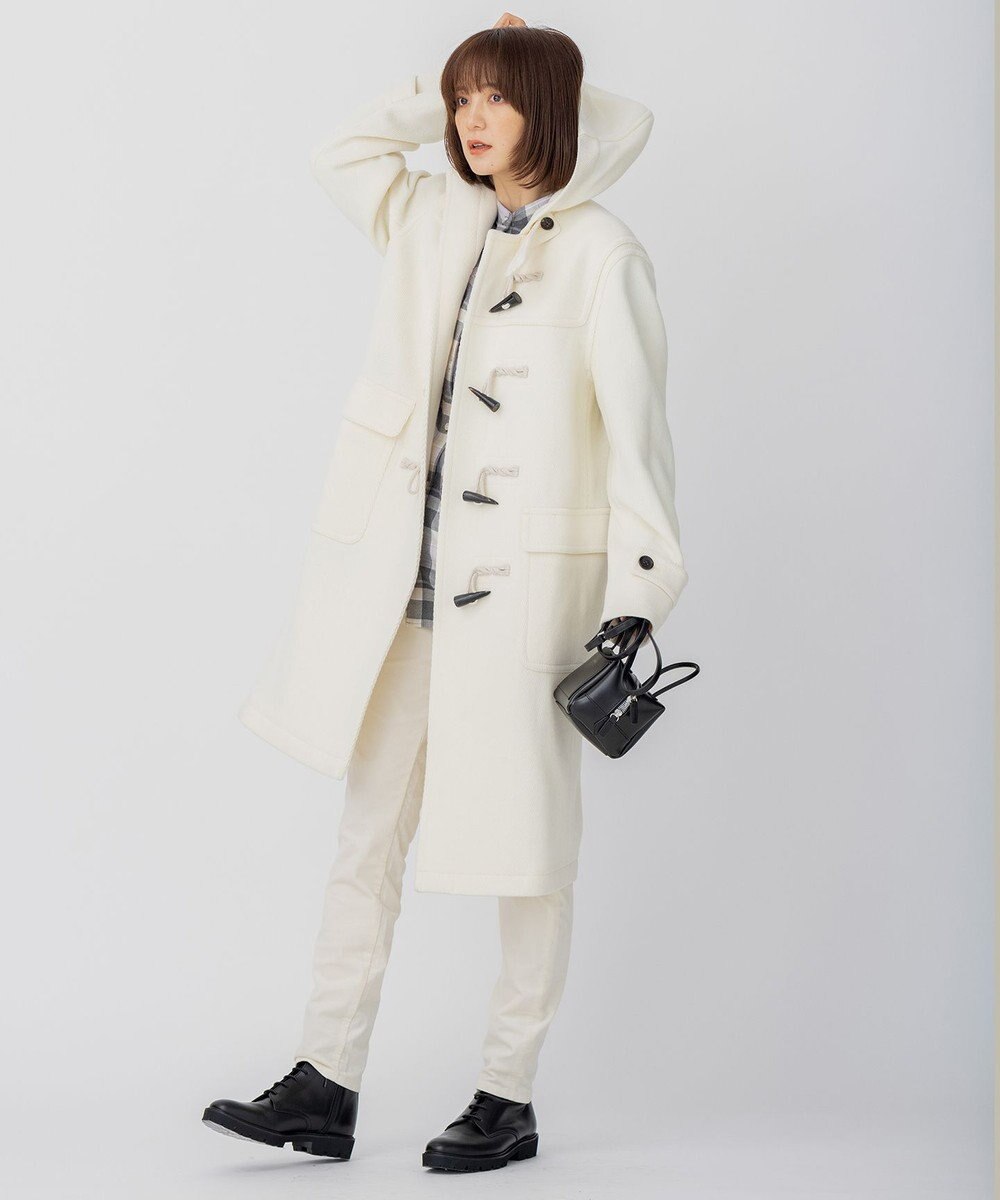 23区 S 【洗える】23区DENIM ベルベットストレッチ スキニーパンツ 