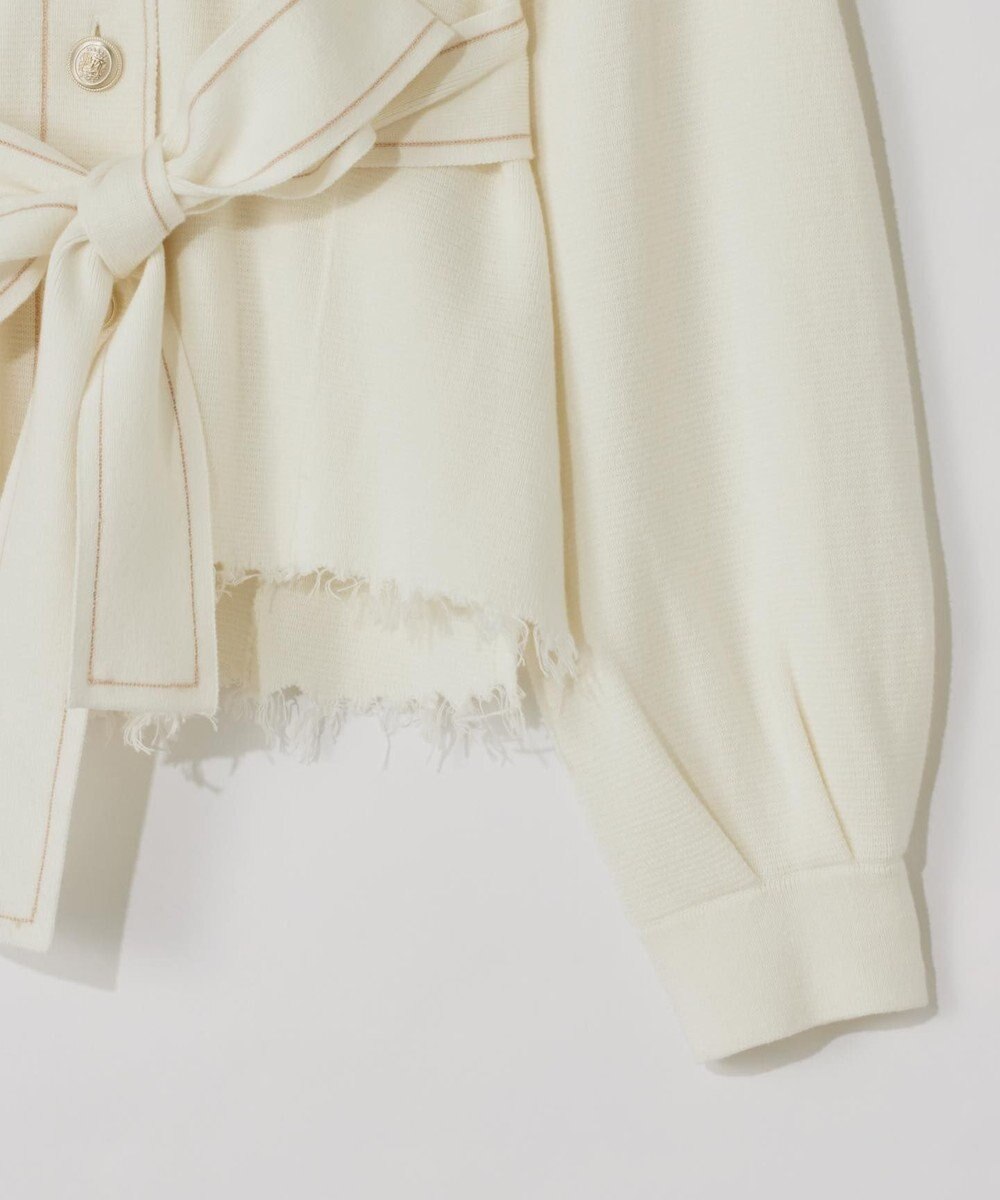 GRACE CONTINENTAL ニットワークジャケット 