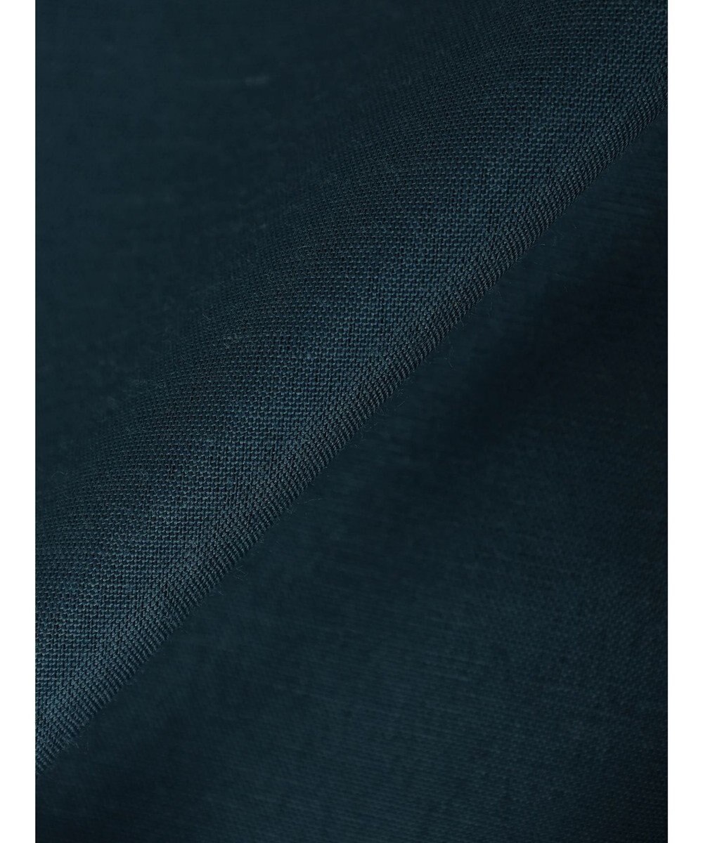 Green Parks ミディ丈半袖シャツワンピース 