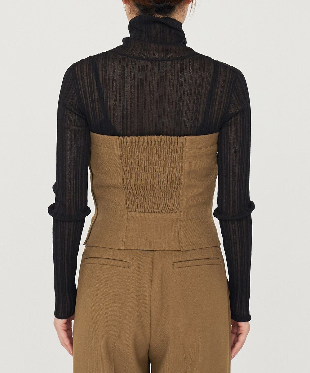 uncrave プレーンスーツ ビスチェ（uncrave WHITE） 