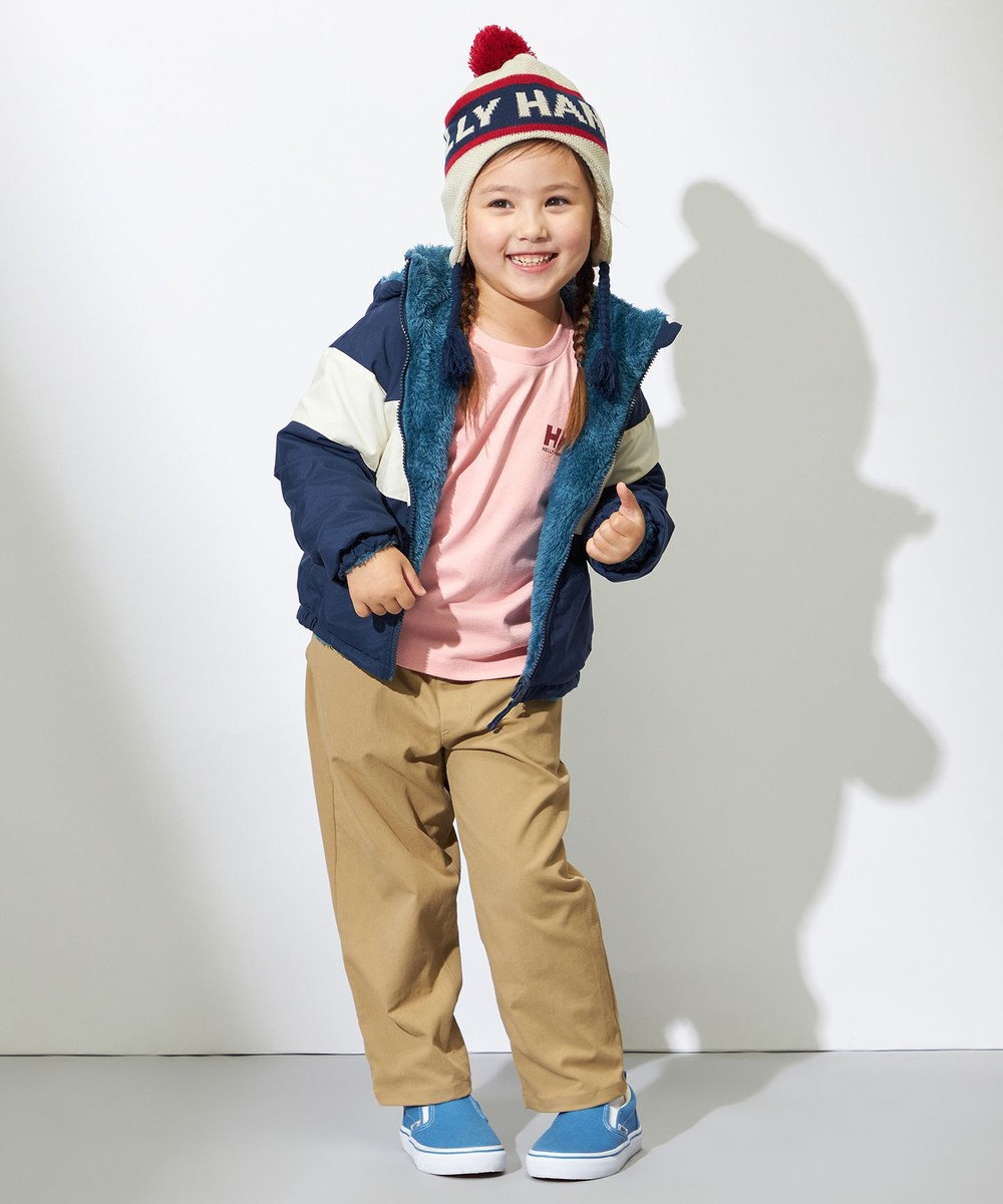 HELLY HANSEN 【キッズ】シャギーフリースリバーシブルジャケット 