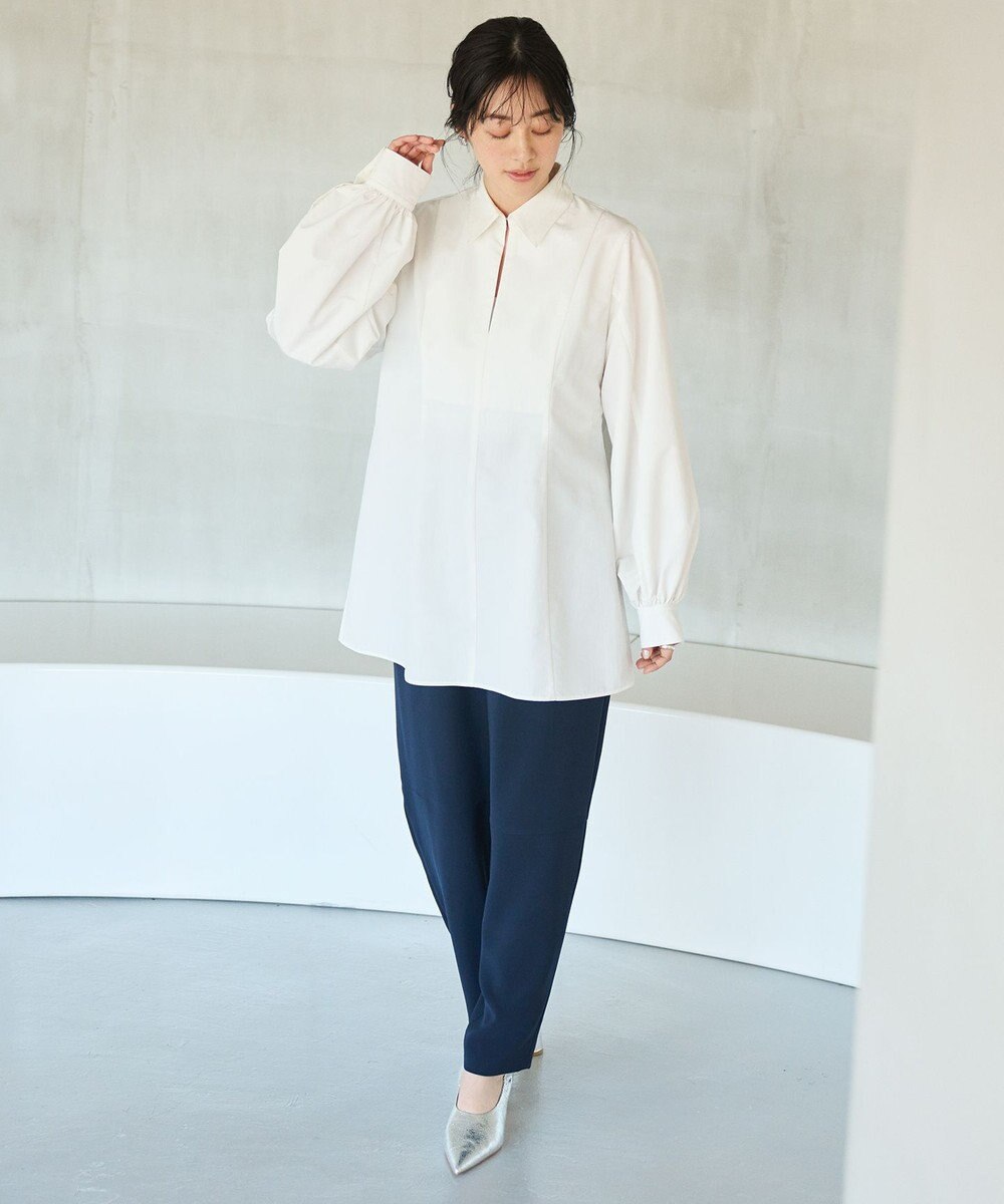 #Newans コクーンシルエットパンツ 