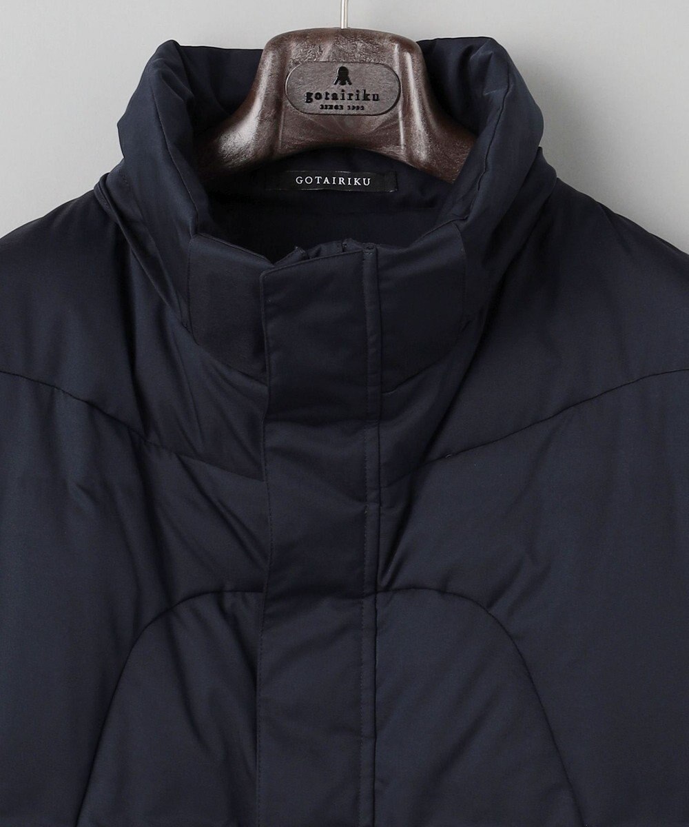 GOTAIRIKU WEB限定【仕事で着られる】ドレスダウンコート_ストレッチツイル_25年新作 