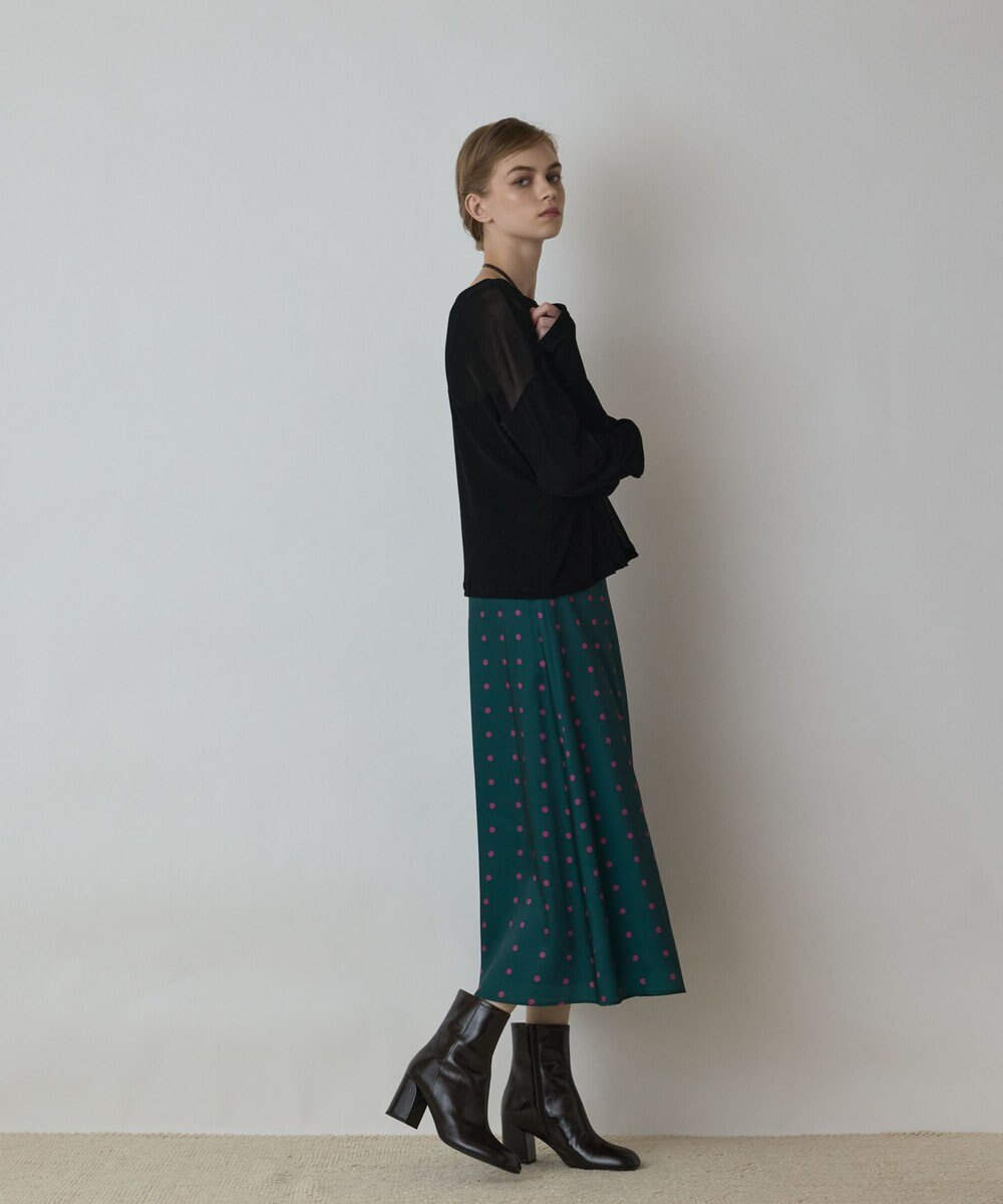 GRACE CONTINENTAL フロッキーオーバーカットトップ 