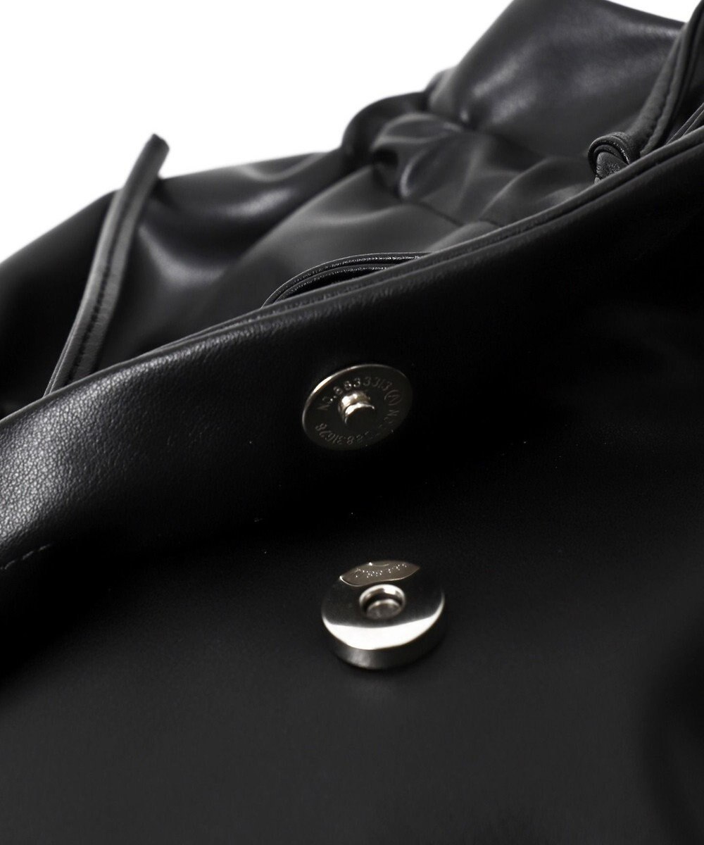 WEGO ギャザーリボンフラップバッグ 