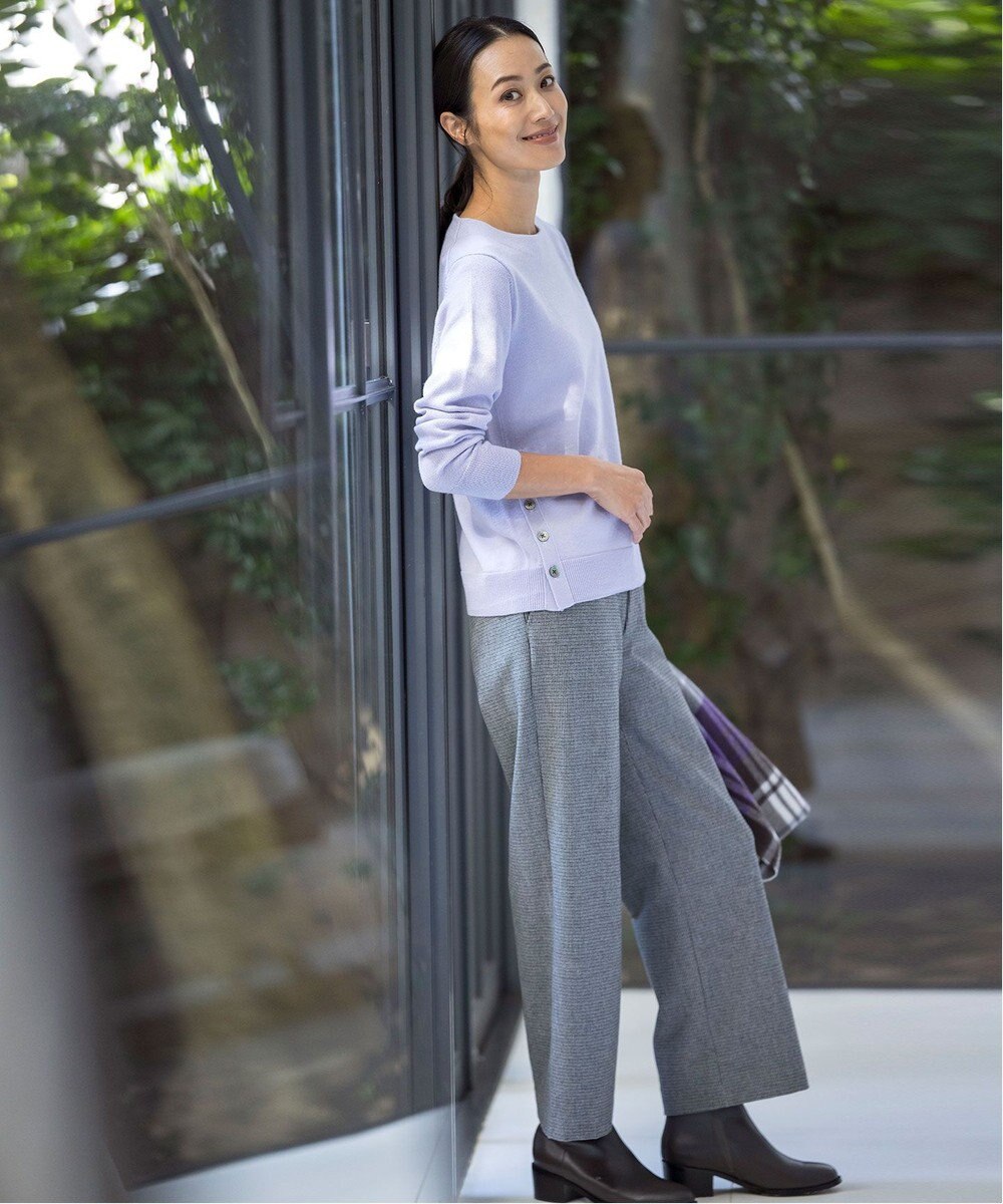 J.PRESS LADIES CLEAR LIGHT WOOL ボートネック ニット 