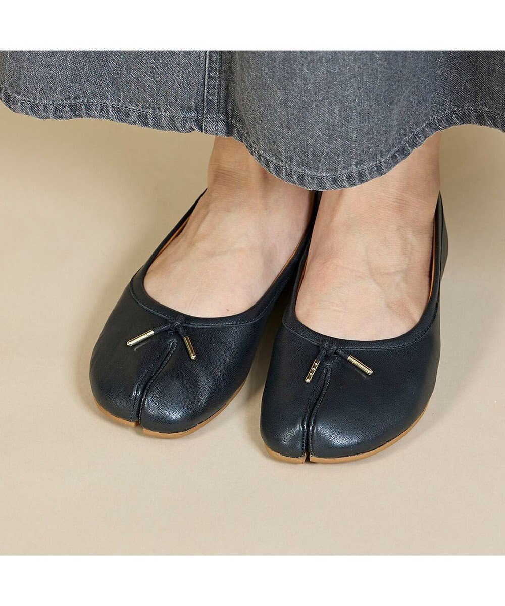 ing <ing>足袋デザインバレエシューズ 