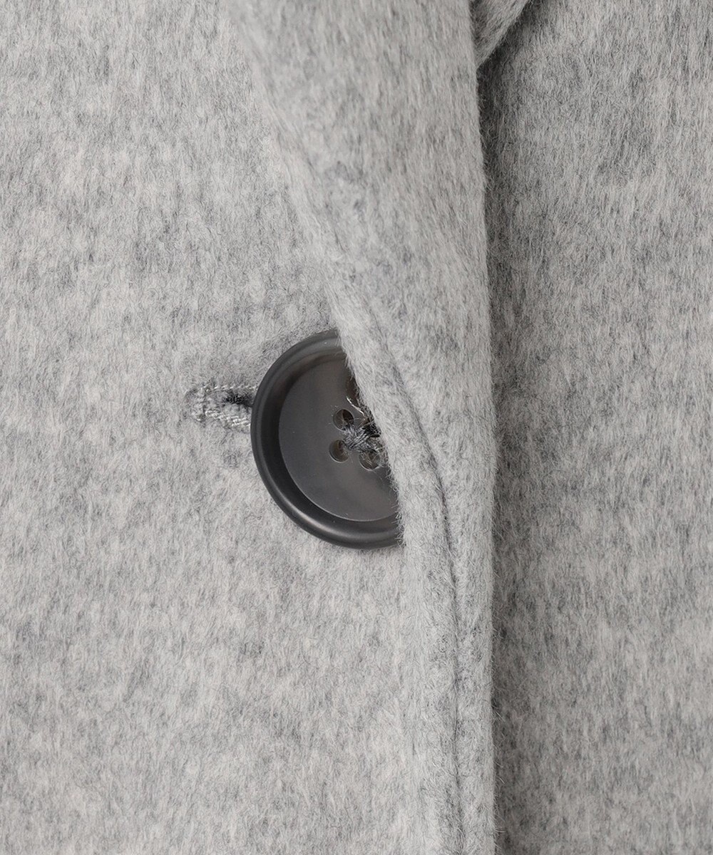 自由区 L 【WEB限定】ブラッシュドビーバー チェスターコート 