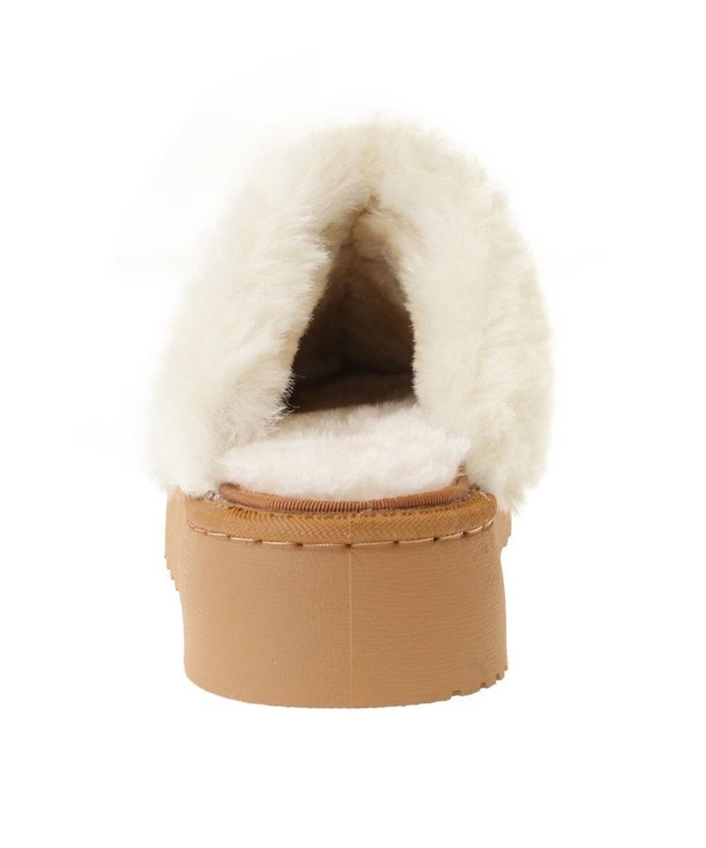 Green Parks ・minia　フェイクムートンスリッパ 