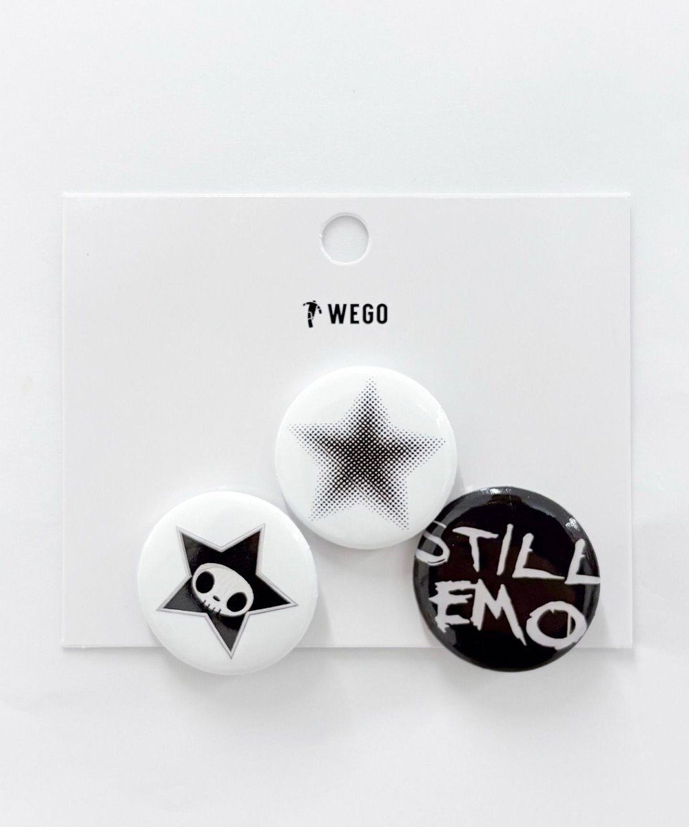 WEGO アソート缶バッジセットF 