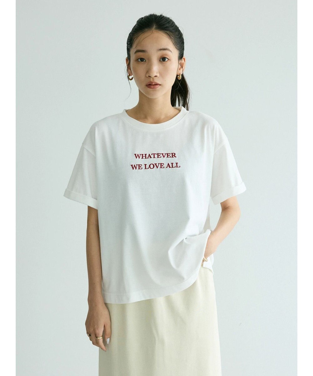 CRAFT STANDARD BOUTIQUE 刺繍ロゴＴシャツ 