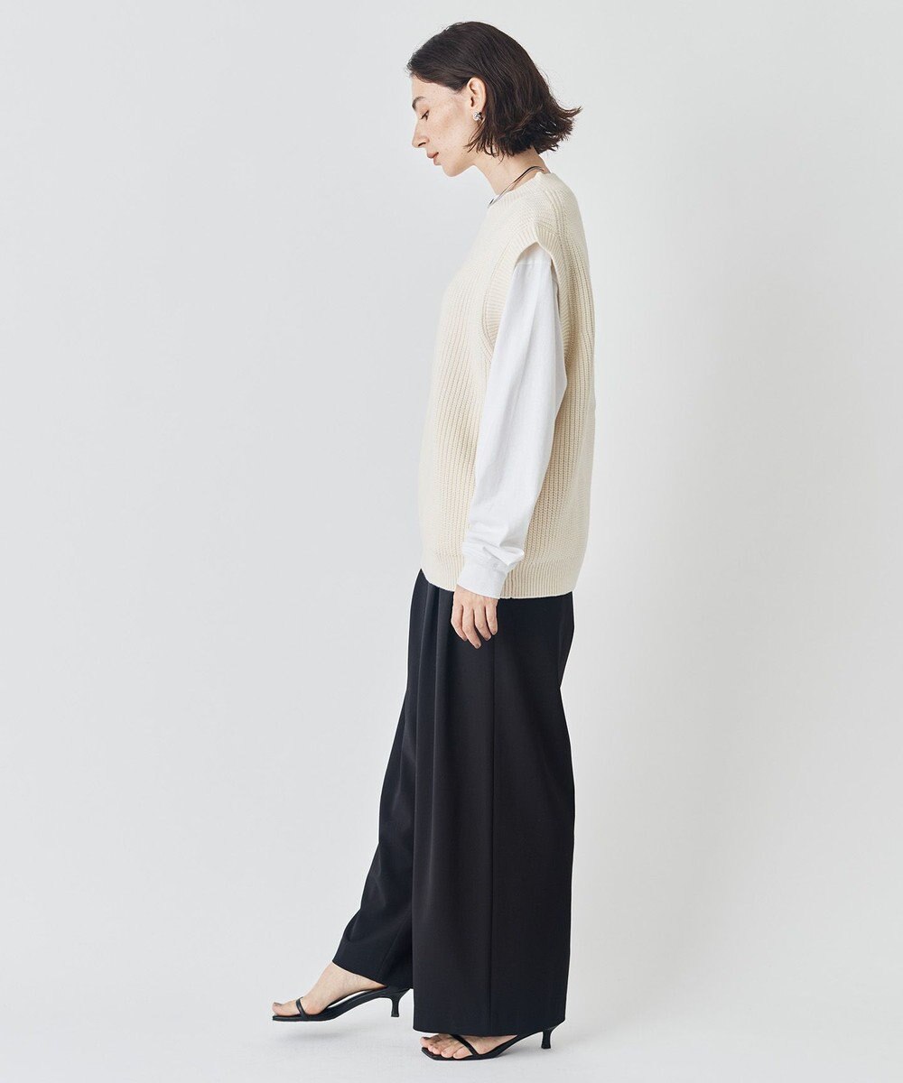 UNFILO MENS 【男女兼用】バルキー ニットベスト 