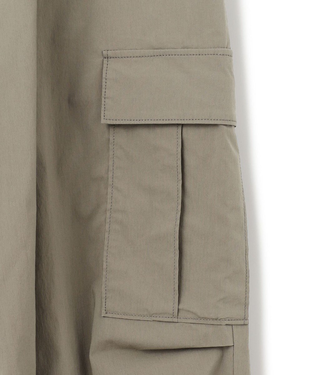 23区 L 【SLOW/好評につき新色追加】ミリタリーストレッチタフタ  カーゴパンツ 