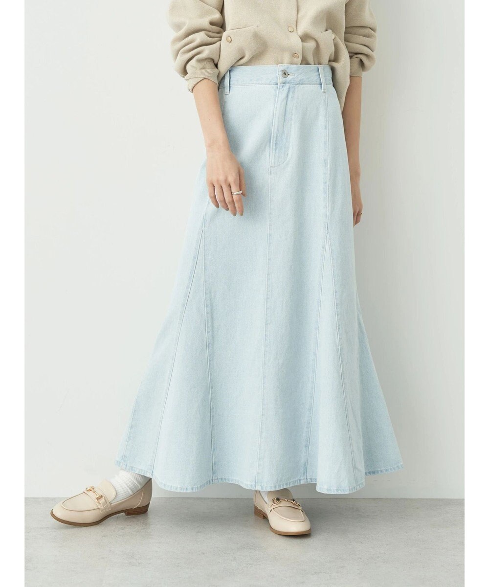 earth music&ecology デニムマーメイドスカート 