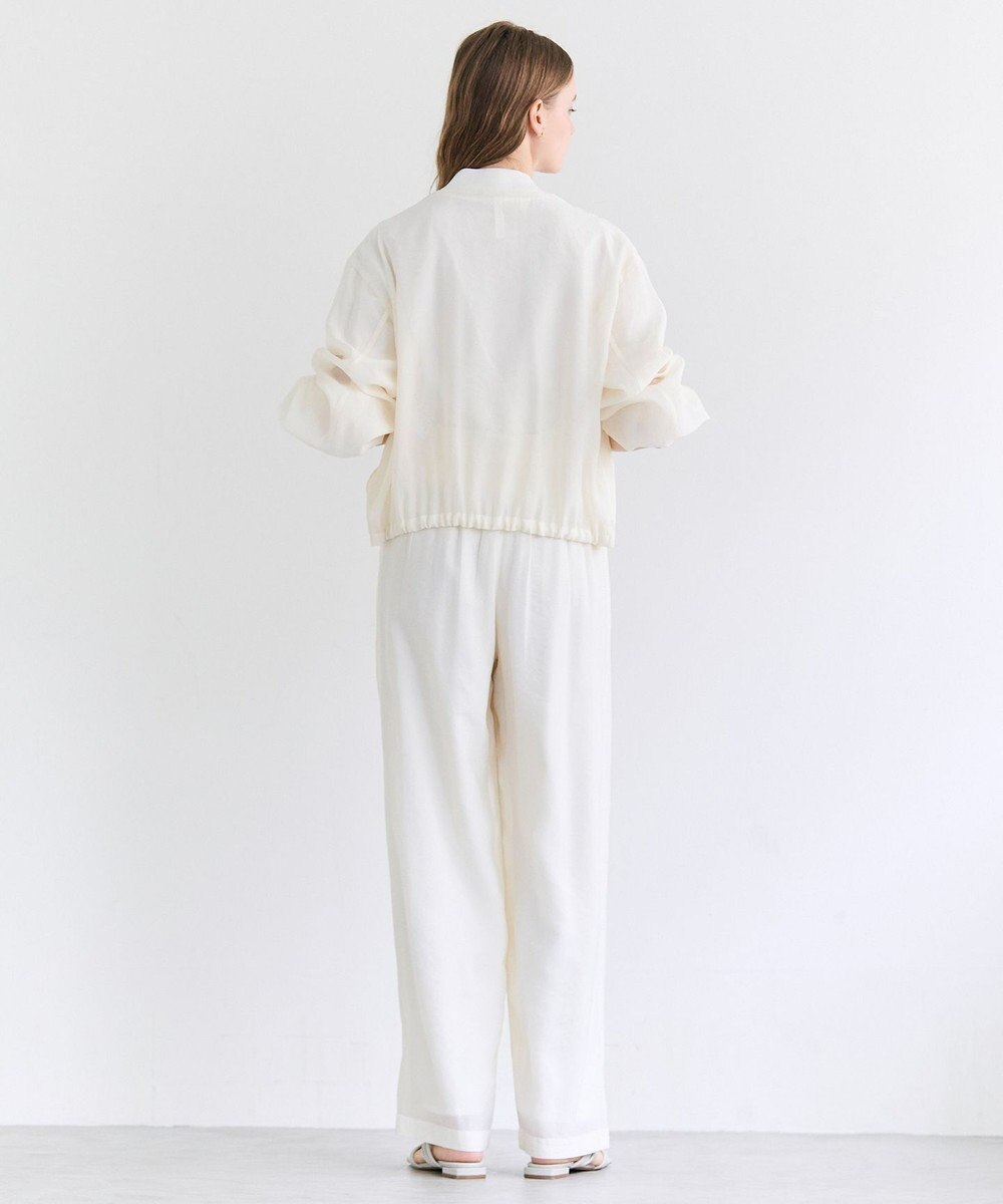 BEIGE， SERAPHIN / ライトシアーギャザー ブルゾン 