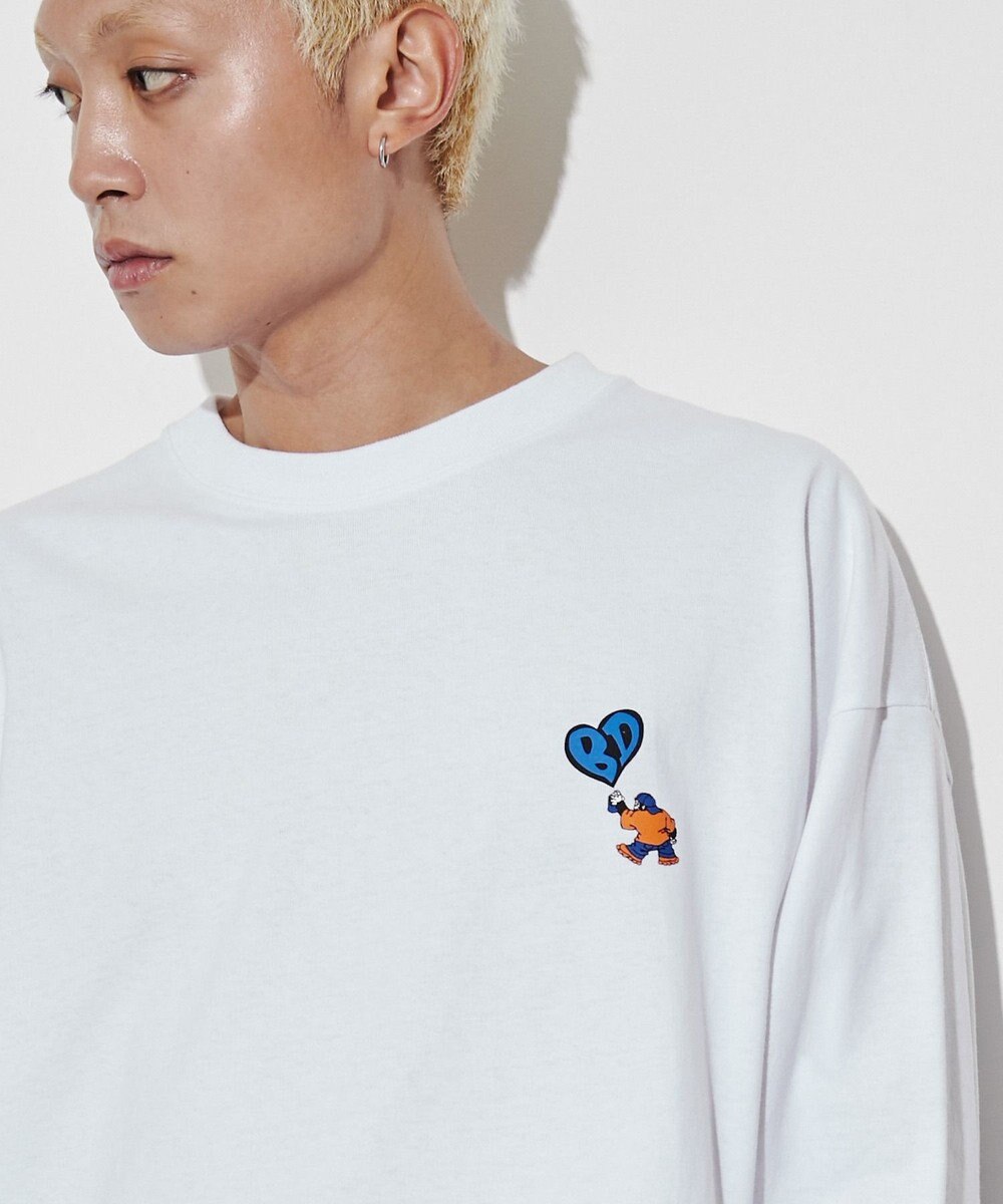 WEGO 【ユニセックス着用ITEM】別注ベンデイビスプランプロゴT（LS） 