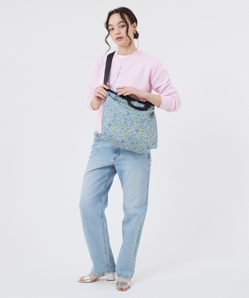 LeSportsac DELUXE EASY CARRY TOTE/タペストリーフラワーブルー 
