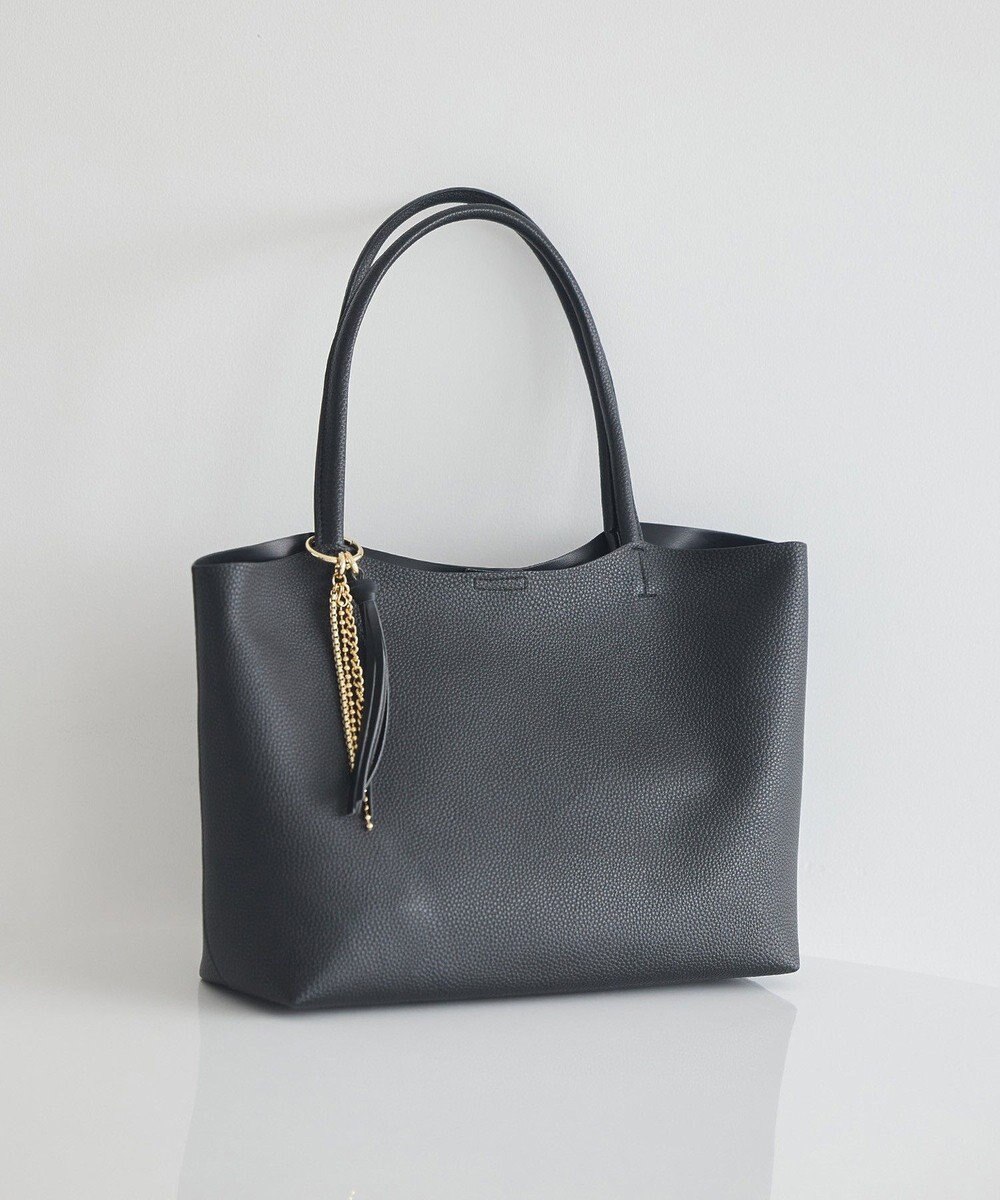 earth music&ecology 【軽量】チャーム付きトートバッグ 