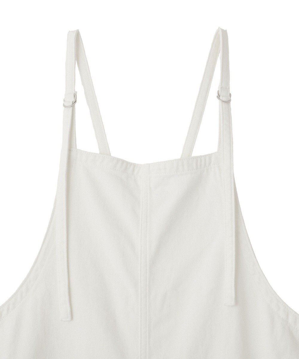 YECCA VECCA 綿麻ツイルサロペット 