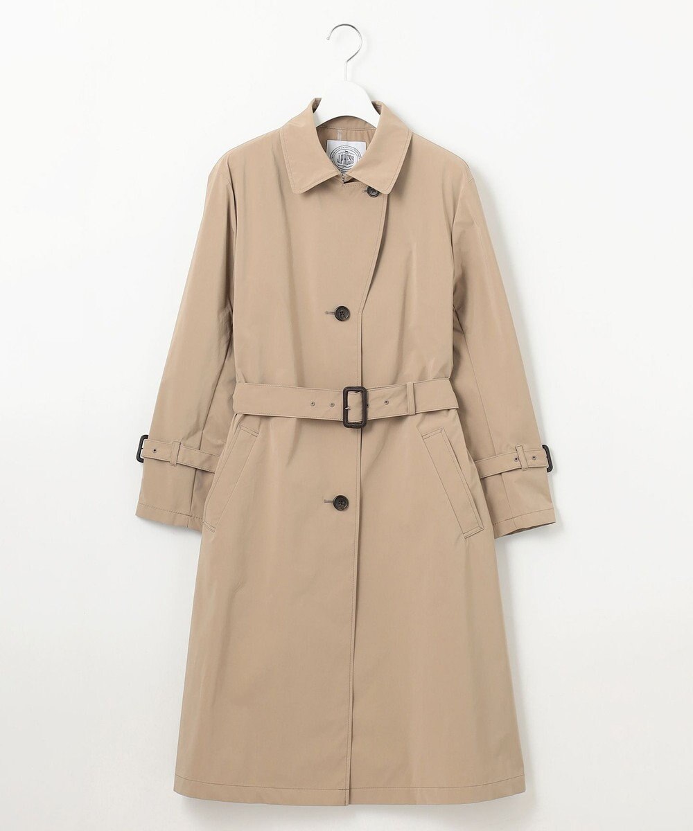J.PRESS LADIES 【洗える・撥水】Reポリアーティローザ シングル トレンチコート 