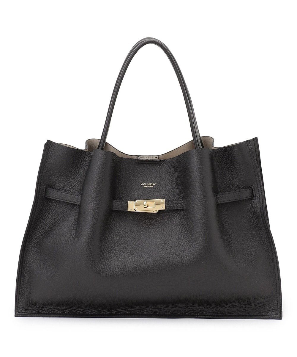 23区 VIOLAd'ORO イタリアンWフェイスレザー ラージ トートバッグ 