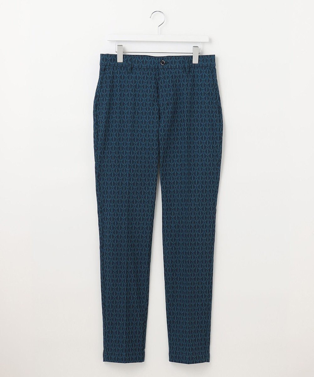 23区GOLF 【MEN】【ストレッチ】エッフェル塔柄 ジャガードパンツ 