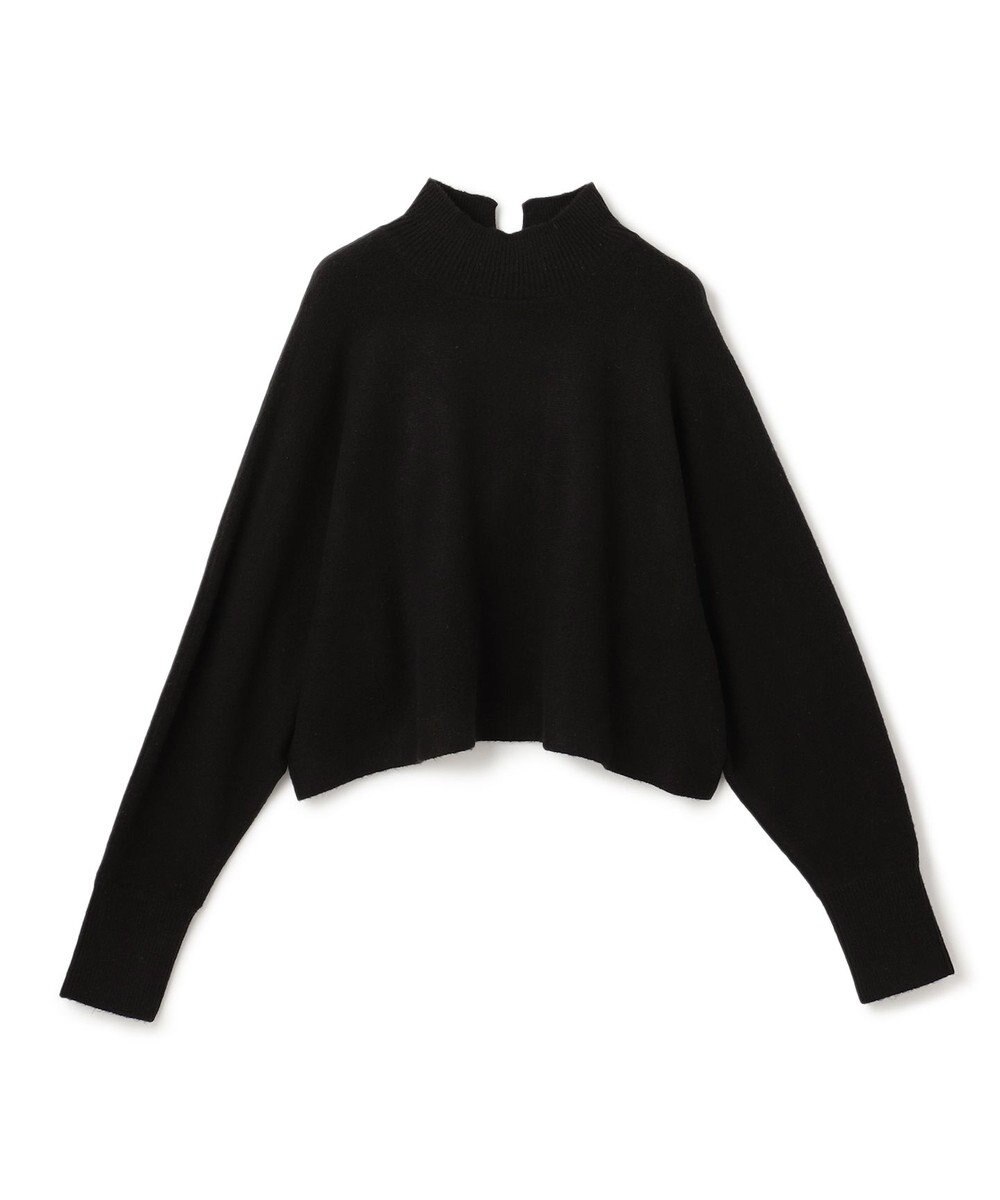 UNFILO ふわふわニット クロップドハイネック 