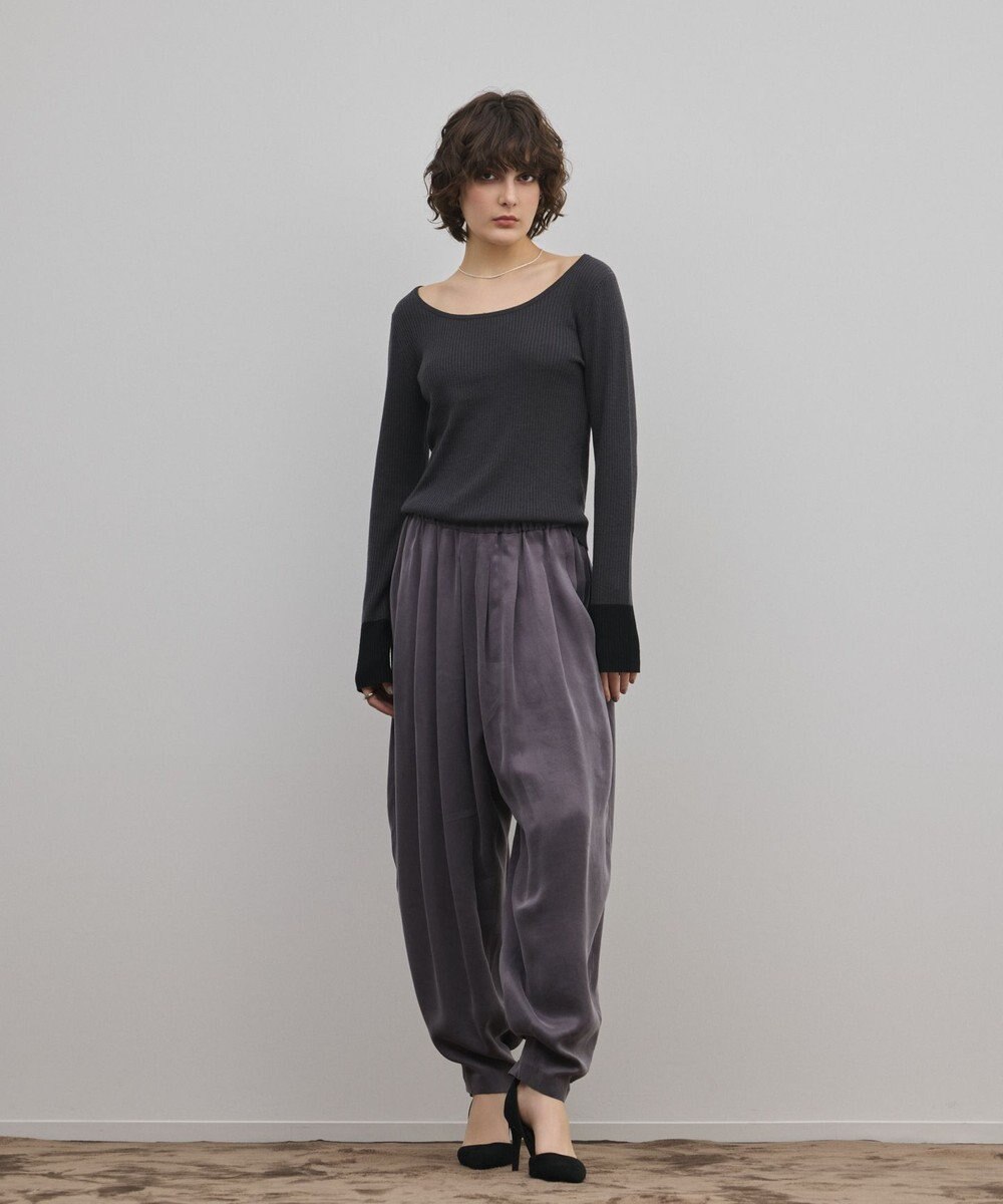 GRACE CONTINENTAL フィブリルバルーンパンツ 