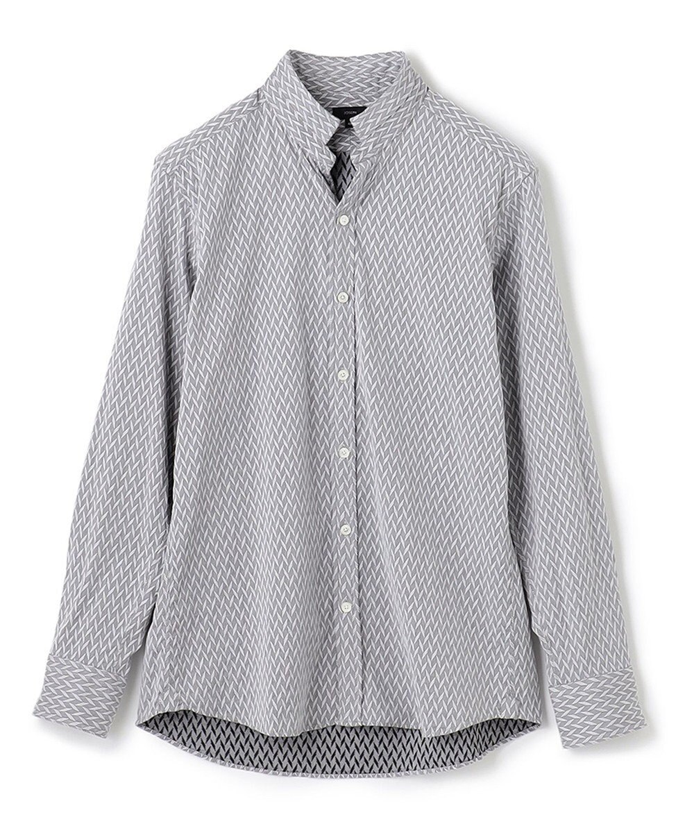 JOSEPH HOMME アロージャガードストレッチ ウイングカラーシャツ 