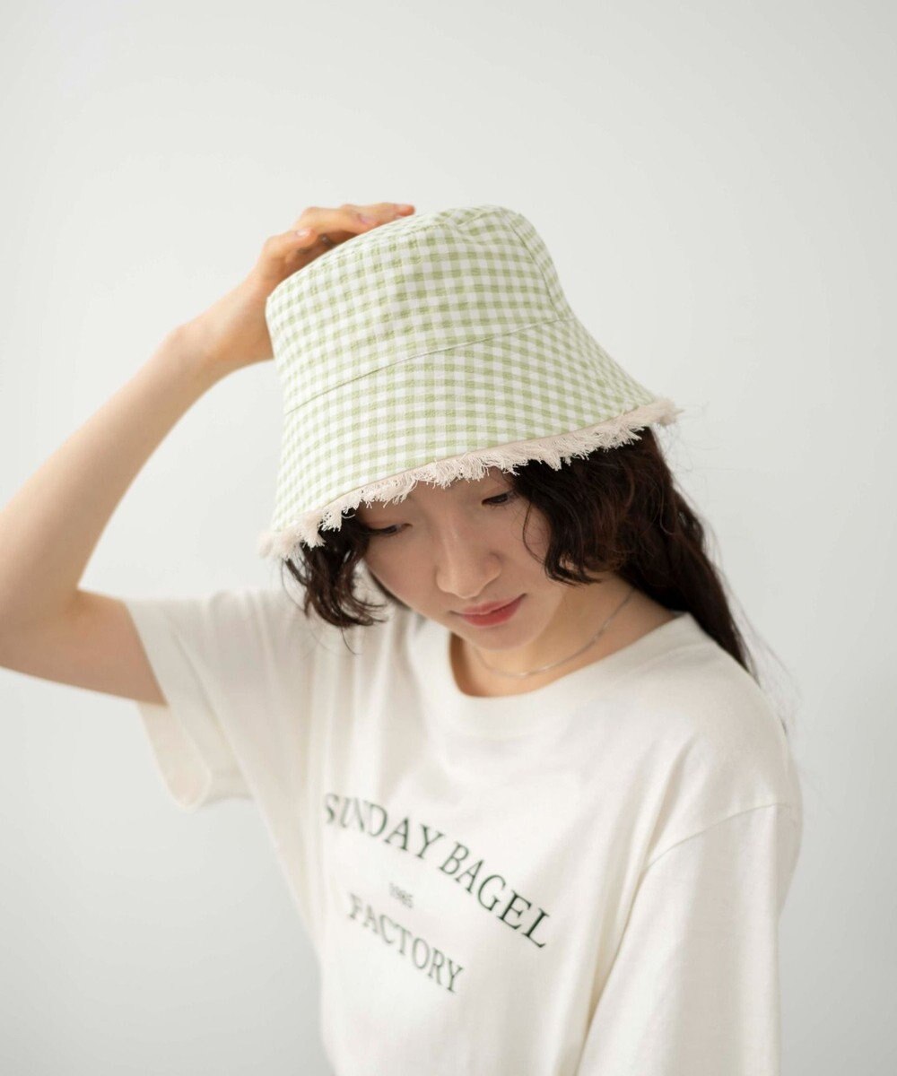 WEGO 2WAYフリンジバケットハット 