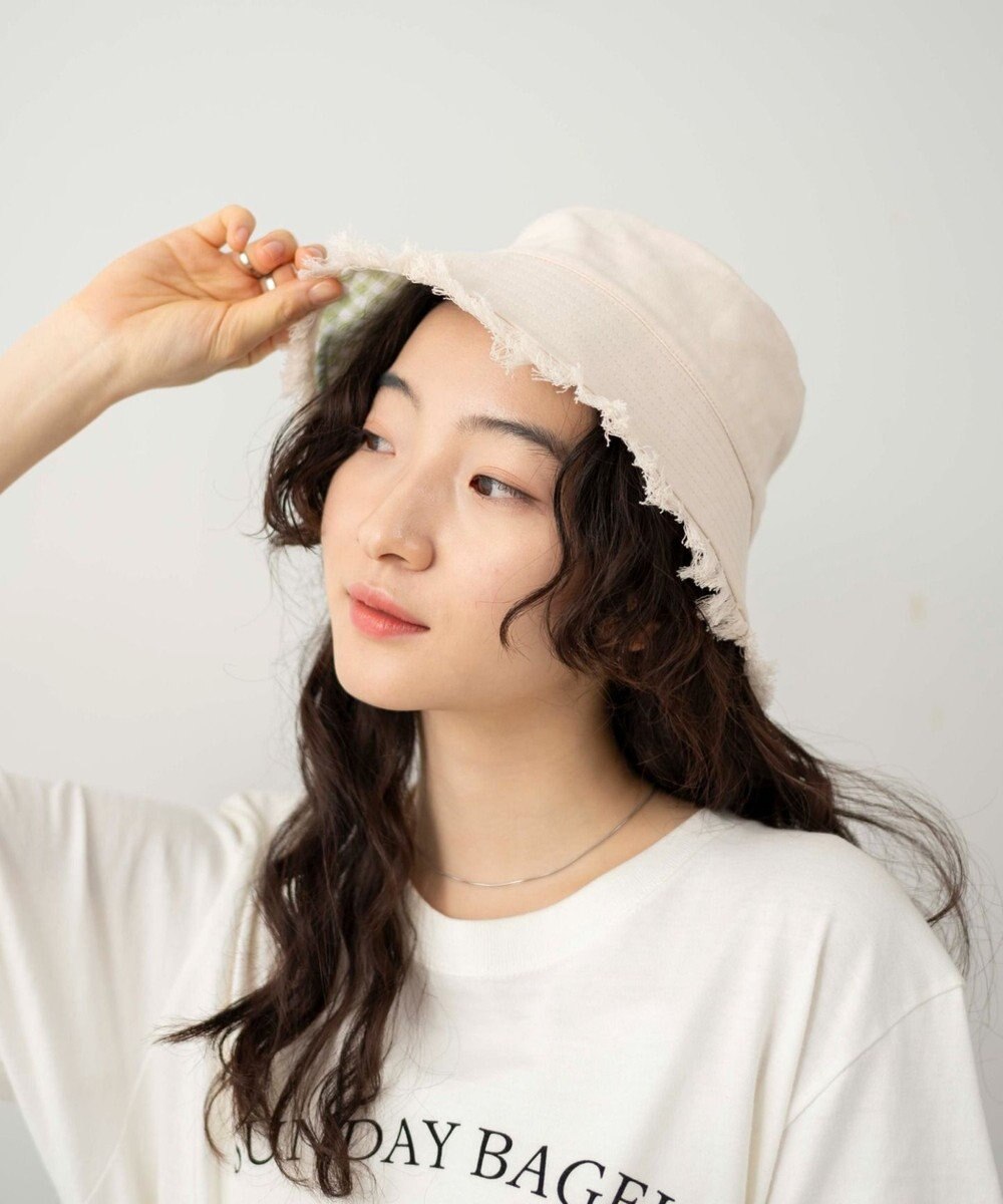 WEGO 2WAYフリンジバケットハット 