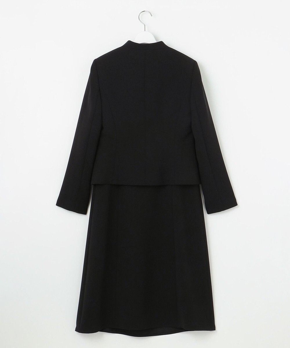自由区 FORMAL 【洗える/縦横ストレッチ】セオプラスエス横二重ジャケット＋ワンピース 