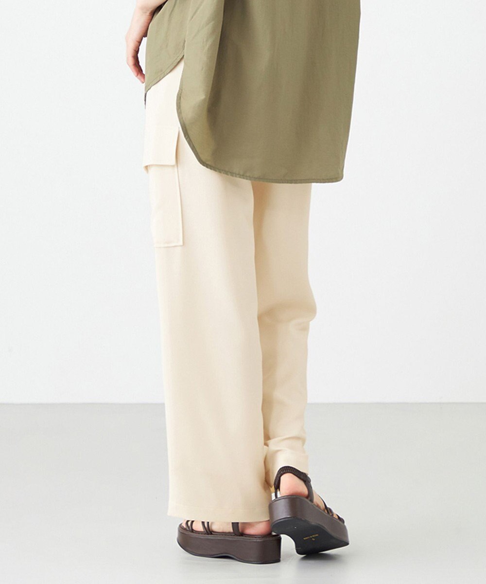 SHARE PARK LADIES サイドポケットブッチャーパンツ 