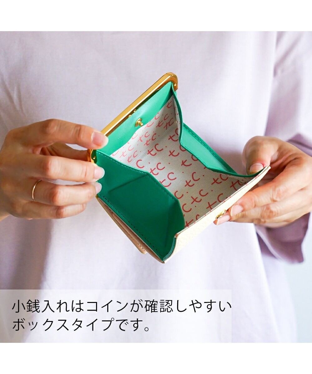 tsumori chisato CARRY シュリンクコンビ　ミニ財布　3つ折り 