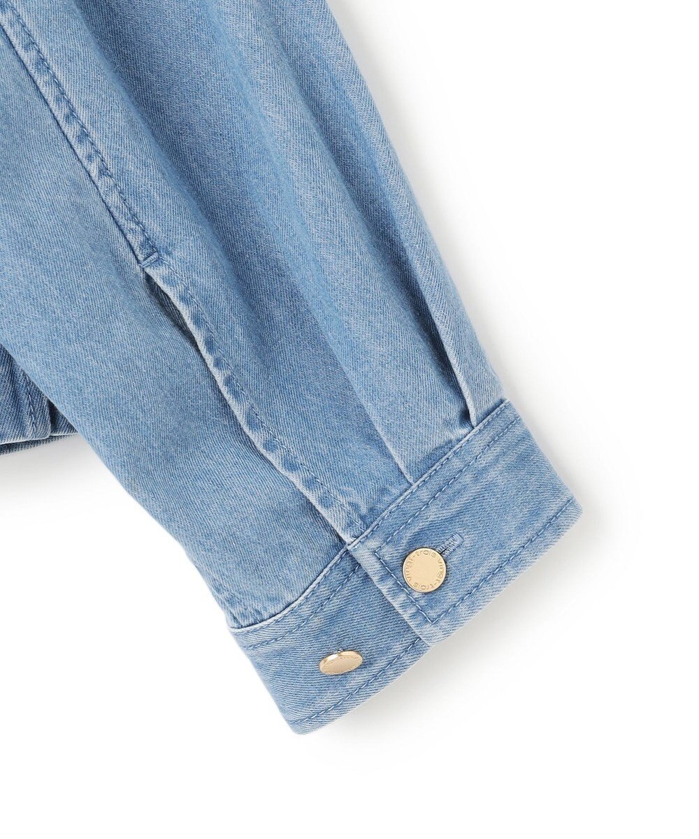 23区 【先行予約】ライトダンガリー デニムショートシャツ 